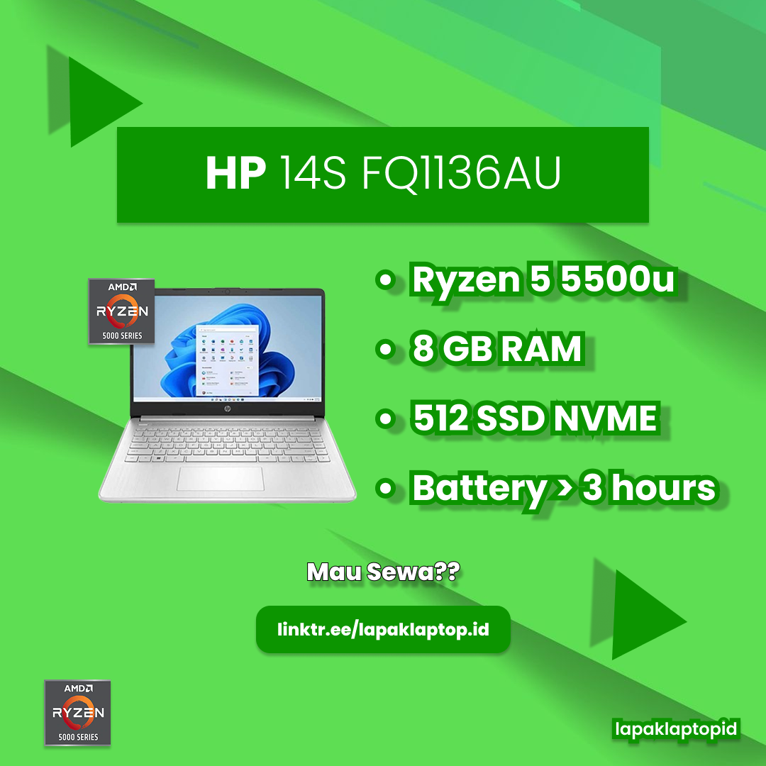 HP 14S FQ1136AU